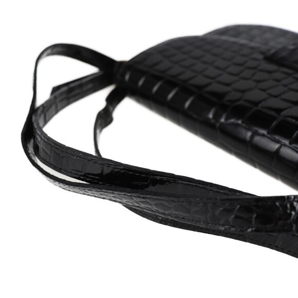 Auth Ysl Yves Saint Laurent Crocodile #160030Y35B - Picture 7 of 9